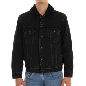 GIUBBOTTO SHERPA NERO